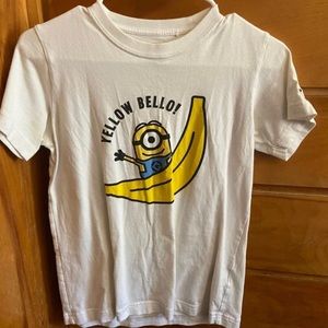 Kids minion shirt